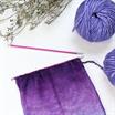KnitPro - Zing Single Point Knitting Needles - Aluminium 35cm x 6.50mm